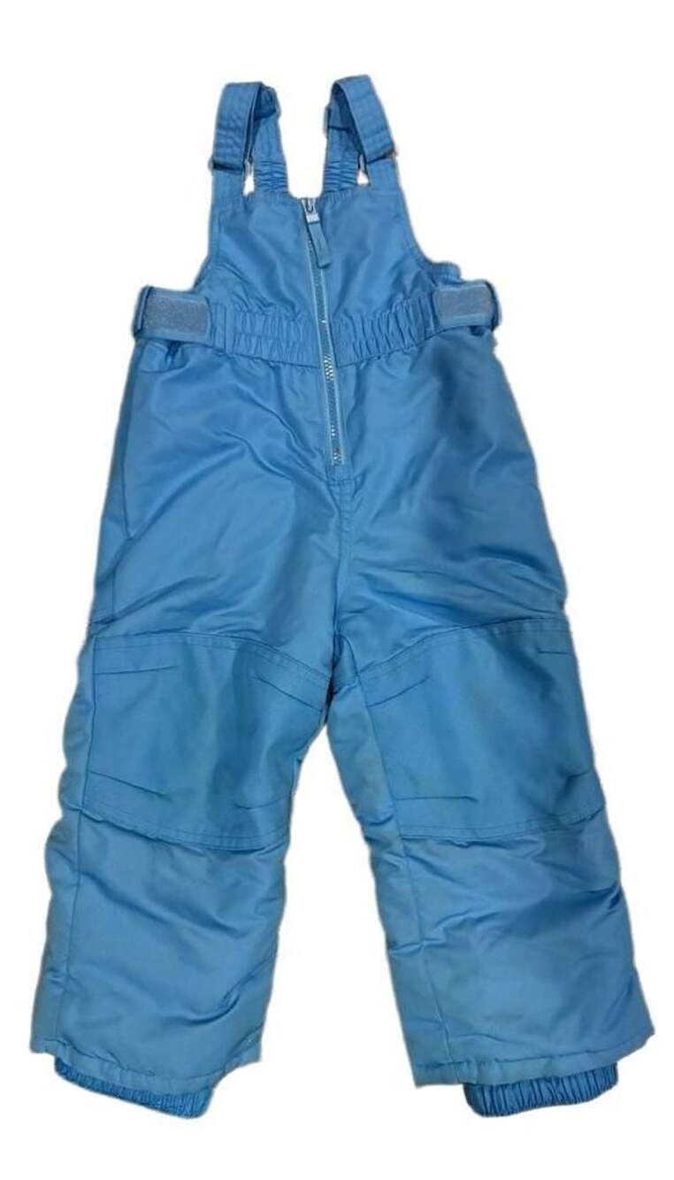 Cat & Jack Toddler Solid Snow Bib Blue 2T